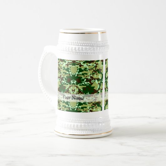 Chope À Bière Camo vert (Devant gauche)