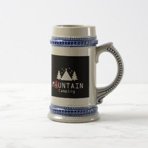 Chope À Bière camping en montagne