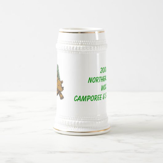 Chope À Bière Camporee Stein (Centre)