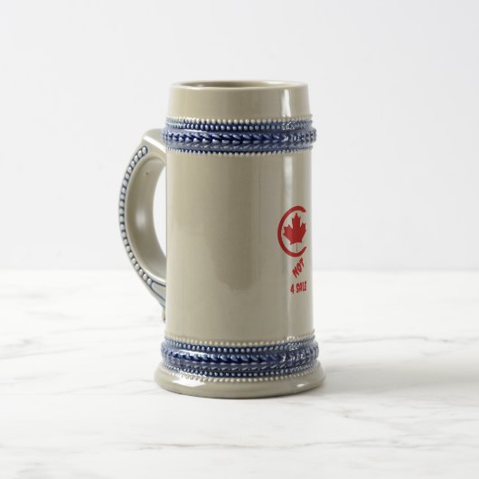 Chope À Bière Canada Pas à vendre (Devant gauche)