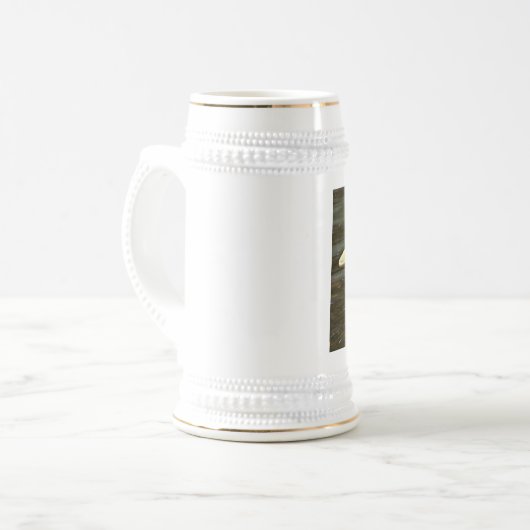 Chope À Bière Canard à colombage vert (Devant gauche)