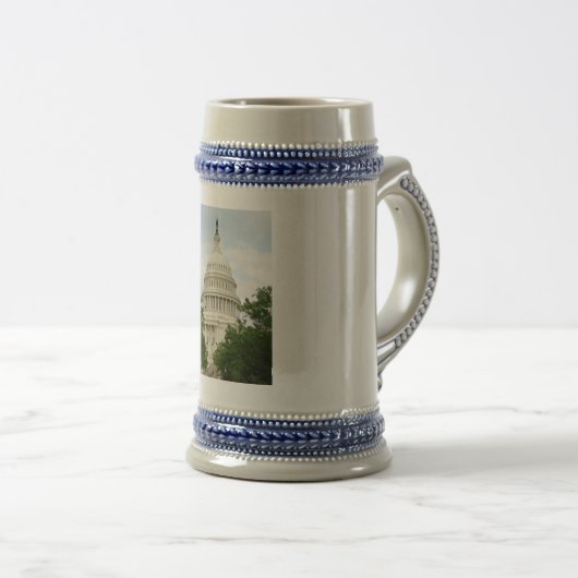 Chope À Bière Capitol des USA construisant Stein (Devant droit)
