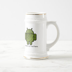 Chope À Bière Caractère de griffonnage de Pancho pour le robot