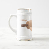 Chope À Bière Caricature à pâte molle et à pâte molle (Gauche)