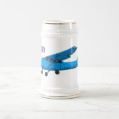 Chope À Bière Caricature d'avion à voilure fixe (Centre)