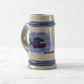 Chope À Bière Caricature de poisson de Piranha (Devant gauche)