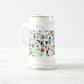 Chope À Bière Carnaval (Devant gauche)