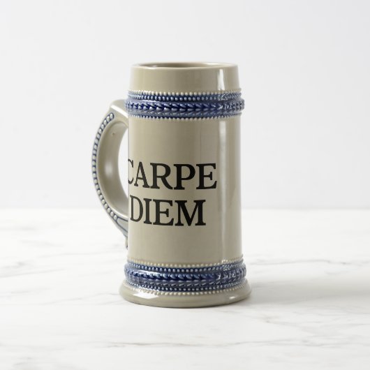Chope À Bière Carpe Diem stein (Devant gauche)