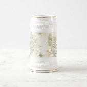 Chope À Bière Carte étiquetée de Trino (Centre)