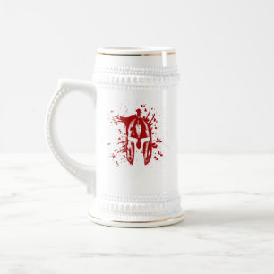 Chope À Bière Casque de sang spartiate American Spartan Molon La
