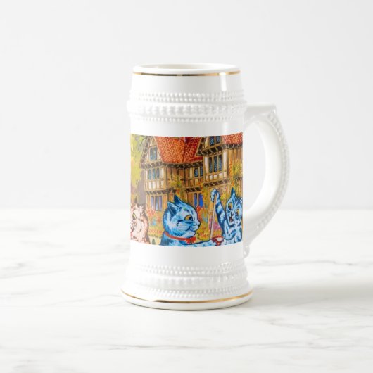 Chope À Bière Cat Garden Party (Devant droit)