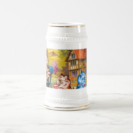 Chope À Bière Cat Garden Party (Centre)