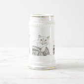 Chope À Bière Cat Ragdoll Portrait Stein (Centre)