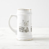 Chope À Bière Cat Ragdoll Portrait Stein (Gauche)