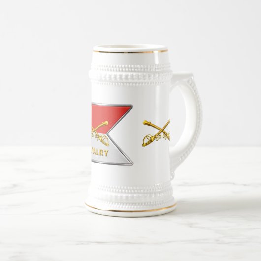 Chope À Bière Cavalerie (Devant droit)