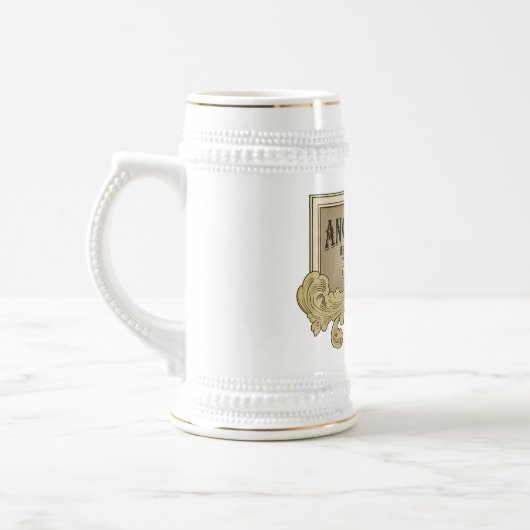 Chope À Bière Cèdre fâché Stein (Gauche)