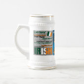 Chope À Bière Célébration du jour de St Patrick (Gauche)