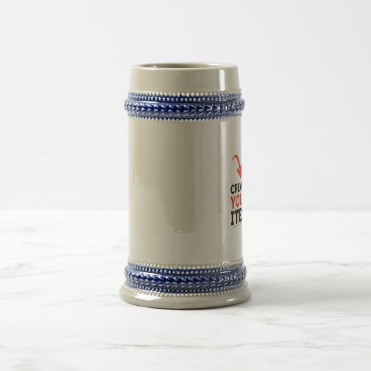 Chope À Bière Célibataire fait sur commande de conception de (Centre)