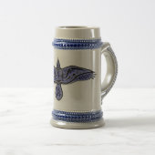Chope À Bière Celtic Raven (Devant droit)