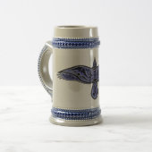 Chope À Bière Celtic Raven (Devant gauche)