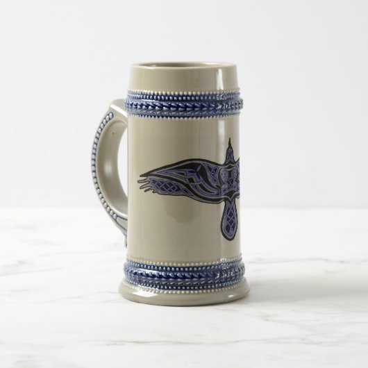 Chope À Bière Celtic Raven (Devant gauche)