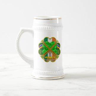 Chope À Bière Celtic Shamrock Heritage Symbol Irish Inspired