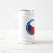 Chope À Bière Československo shield (Devant gauche)