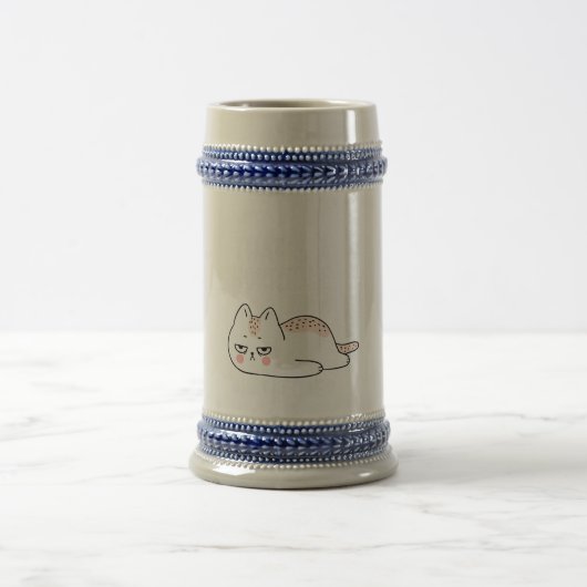 Chope À Bière c'est l'idée horrible | conception amateur de chat (Centre)