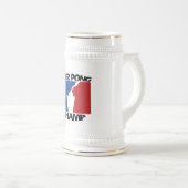 Chope À Bière Champ de Beer Pong Stein (Devant droit)