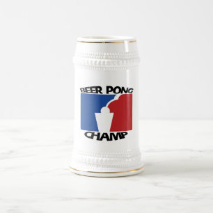 Chope À Bière Champ de Beer Pong Stein