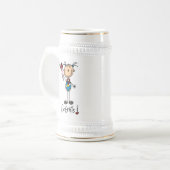 Chope À Bière Champion de Gymnastique (Devant gauche)