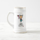 Chope À Bière Champion de Gymnastique (Gauche)