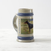 CHOPE À BIÈRE CHAMPION DOBERMAN STEIN (Devant gauche)