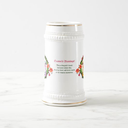 Chope À Bière Charme de dragon (Centre)