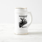 Chope À Bière Chasse (Devant droit)