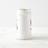 Chope À Bière Chasse au faisan  (Centre)