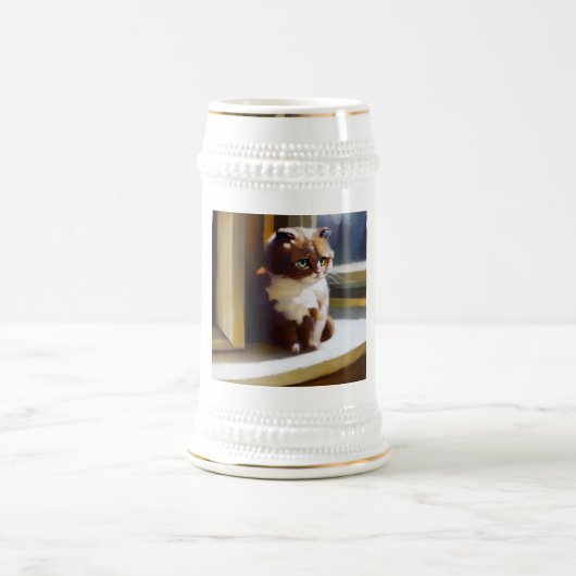 Chope À Bière Chat Foldex (Centre)