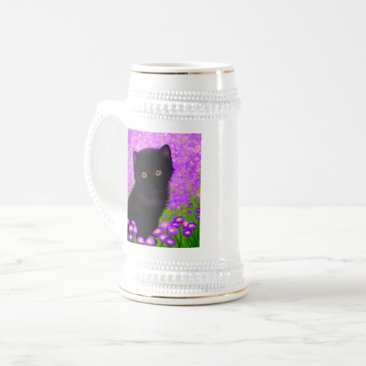 Chope À Bière Chat Gustav Klimt (Devant gauche)