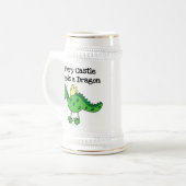 Chope À Bière Château Dragon (Devant gauche)