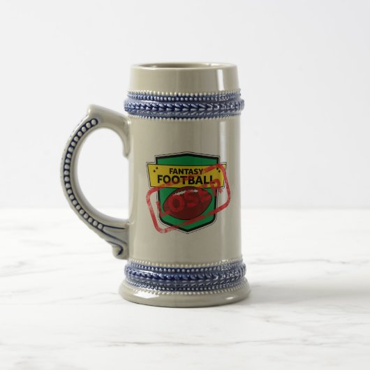 Chope À Bière Châtiment de l'Imaginaire de football (Gauche)