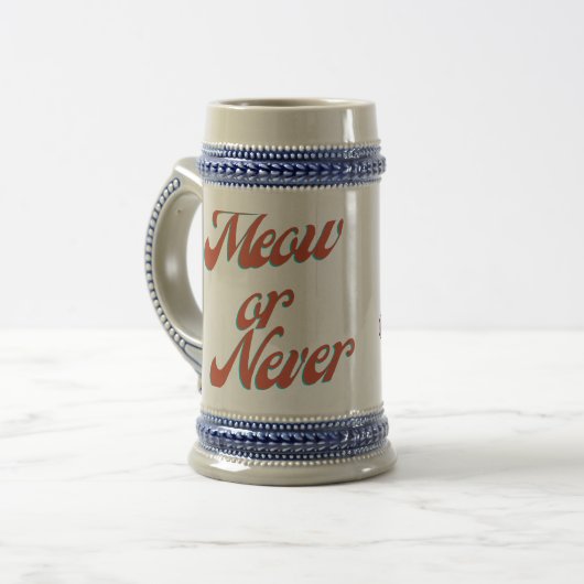 Chope À Bière chaton, chat (Devant gauche)