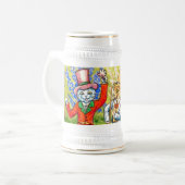 Chope À Bière Chats dansants (Devant gauche)