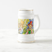 Chope À Bière Chats dansants (Devant droit)