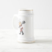 Chope À Bière Chef avec pince à salade (Devant gauche)