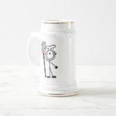 Chope À Bière Chef avec spatule (Devant gauche)