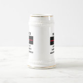 Chope À Bière Chef de pompiers à la retraite Funny Retraite (Centre)