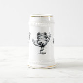 Chope À Bière Chef-d'oeuvre Zen Frog (Centre)