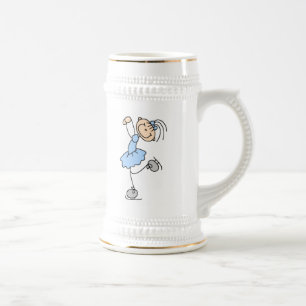 Chope À Bière Chemises et Cadeaux de Patineuse Artistique Fille