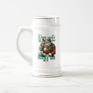 Chope À Bière Chère bière Père Noël