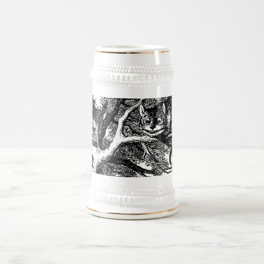 Chope À Bière Cheshire Cat Stein Alice au pays des merveilles (Centre)